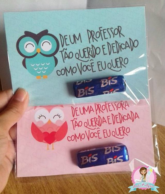 Lembrancinha Para o Dia dos Professores ...