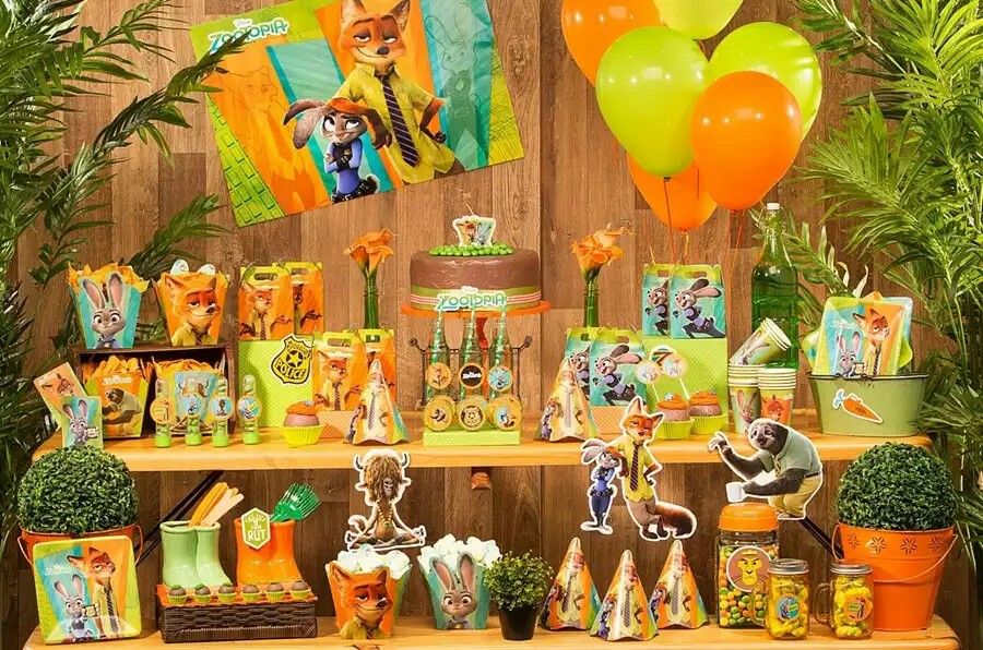 Festa Zootopia | zootopia, festa ...