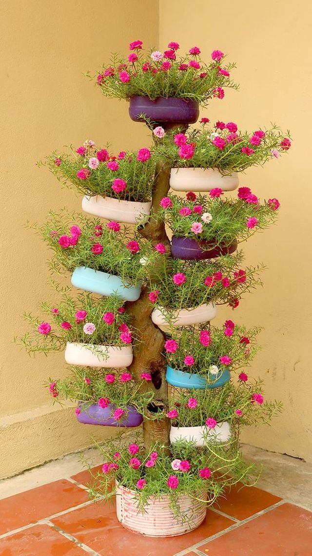 Jardim Vertical com Garrafa Pet ...