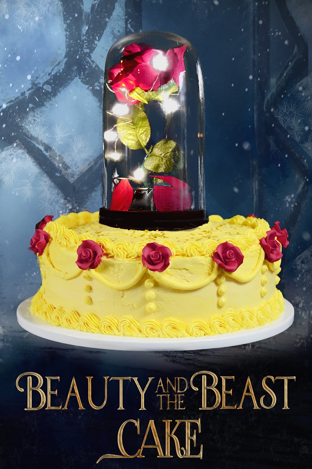 Beauty and the Beast Cake Video ...
