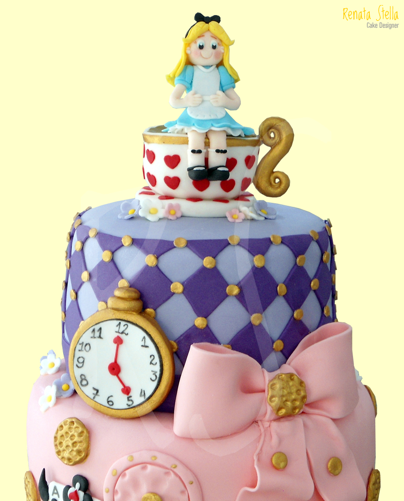 Renata Stella Cake Designer: Bolo Alice ...