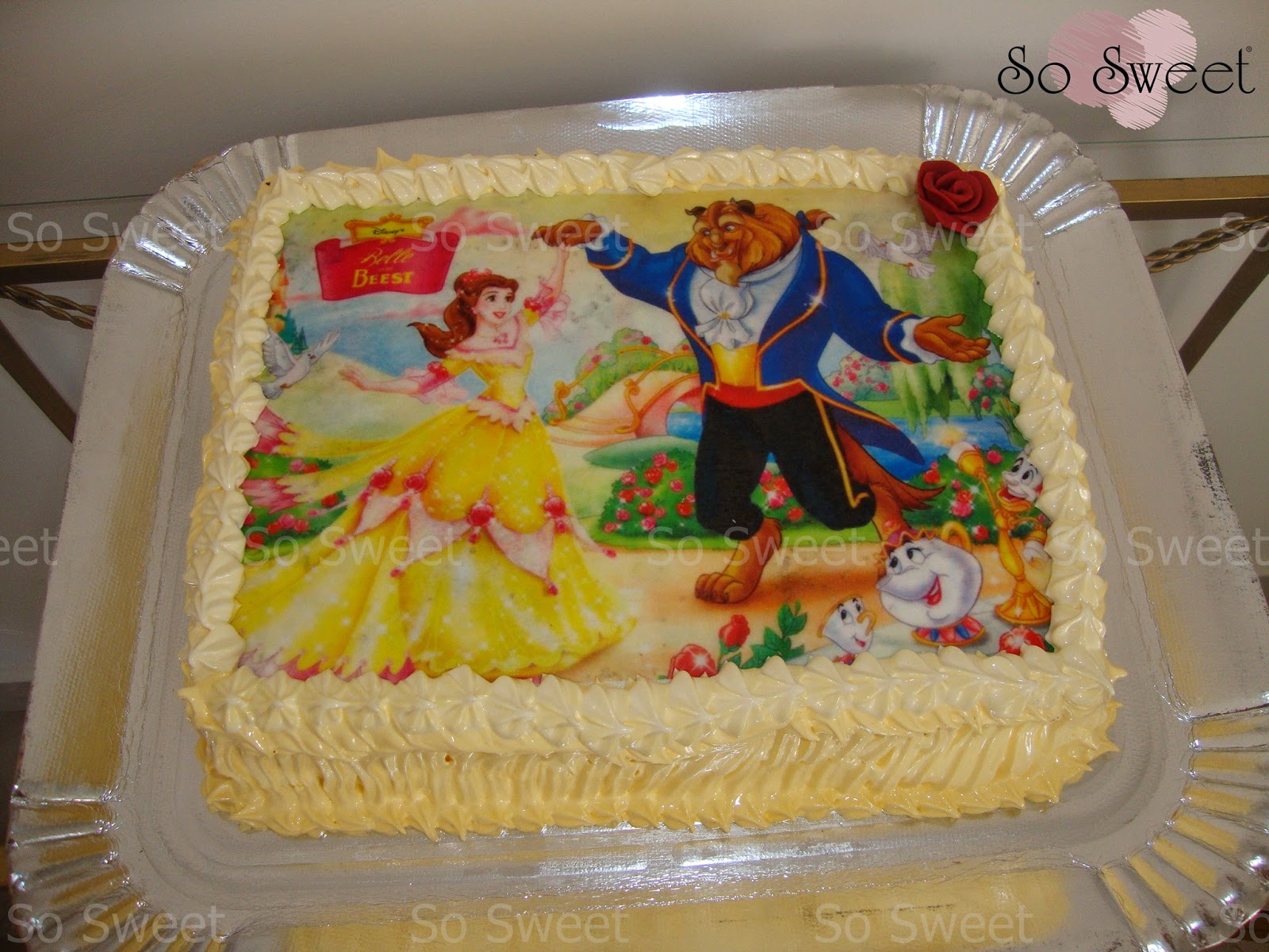 So Sweet: Bolo de papel arroz: A bela e ...
