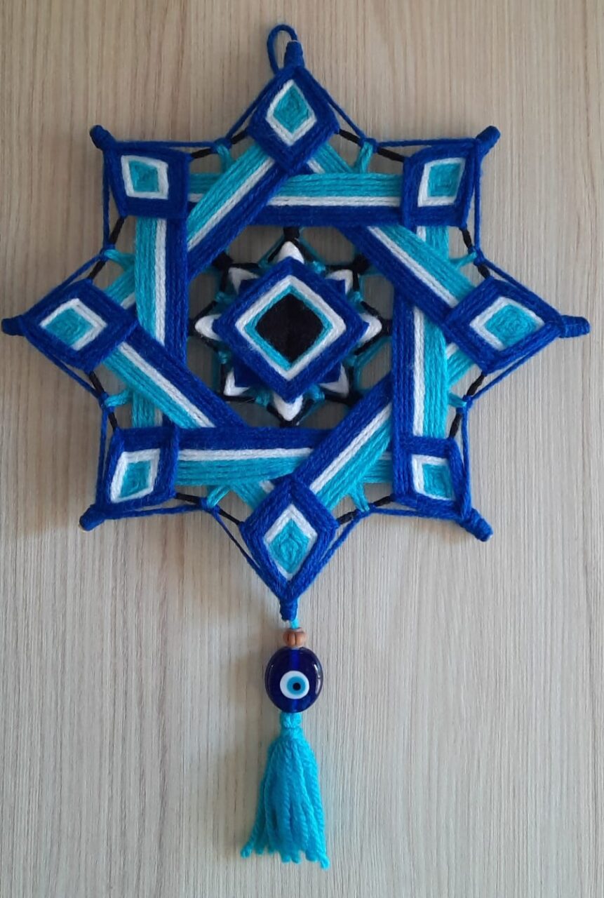 Mandala Olho Grego - Vanessa Cosentino