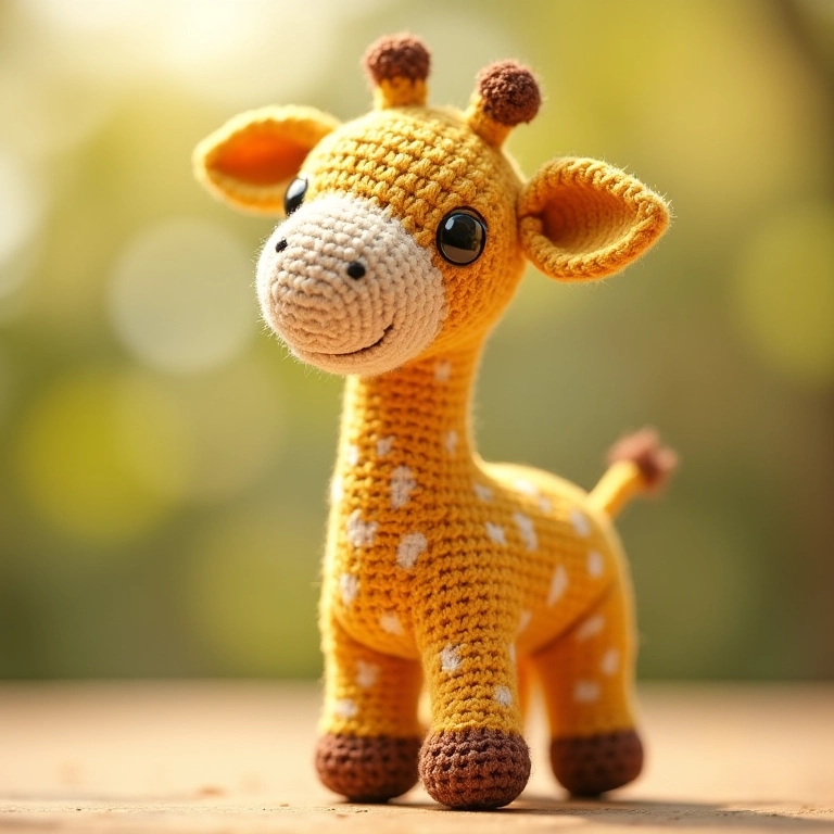 Amigurumi com enchimento adequado.