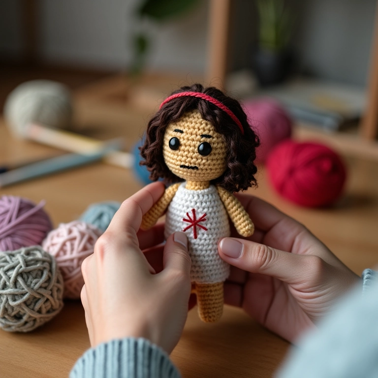 Amigurumi de Jesus para evangelização, levando a palavra de Deus de forma criativa.