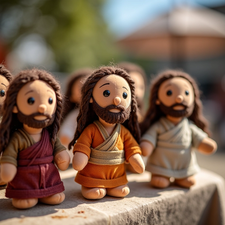 Amigurumi de Jesus para vender e gerar renda extra, transformando a fé em oportunidade.
