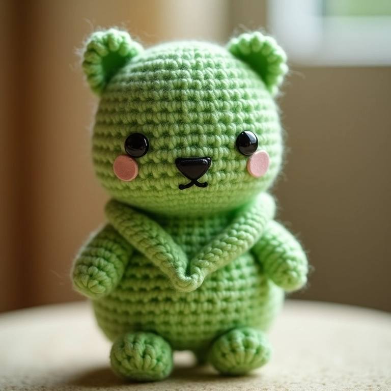 Amigurumi do Nojinho: elegância e personalidade em crochê.