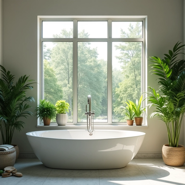 Atenção à ventilação do banheiro jacuzzi.