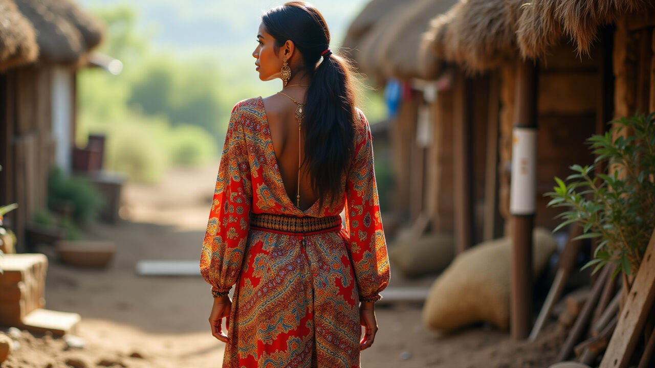 Loja online com peças autênticas da moda indígena.