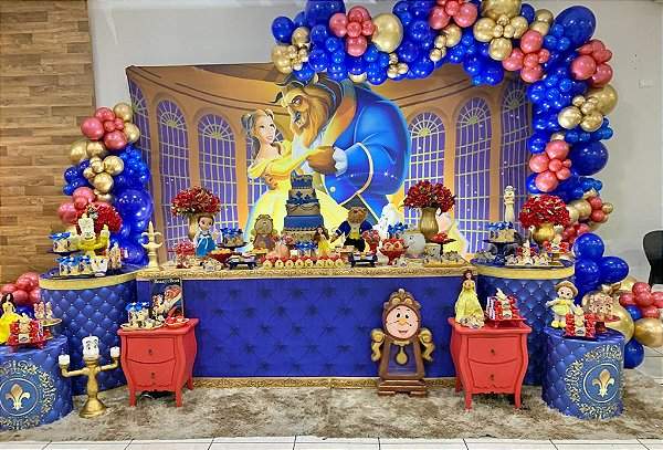 Decoração A Bela e a Fera - Folia ...