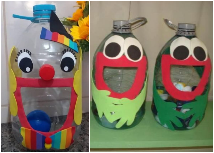 Brinquedo com garrafa pet: veja 18 ...