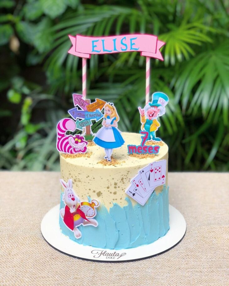 Bolo Alice no País das Maravilhas: 60 ...