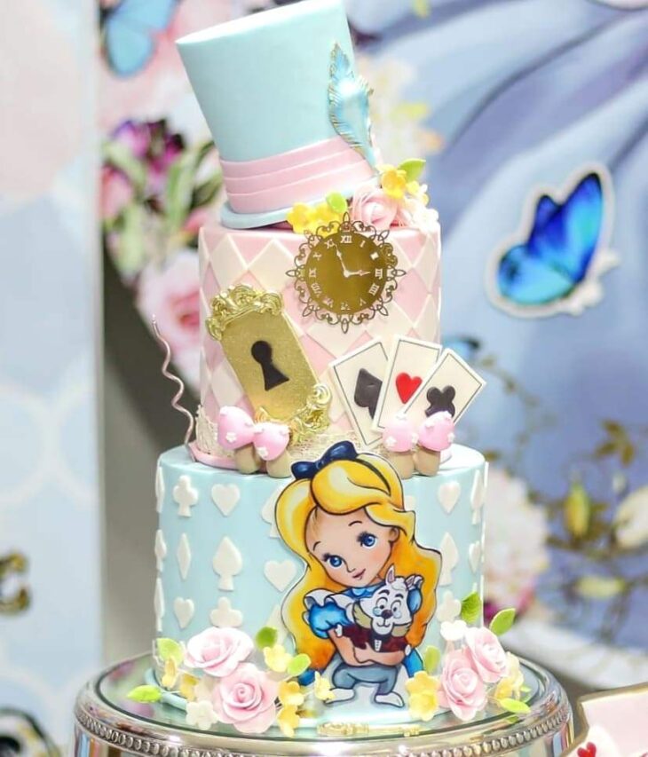 Bolo Alice no País das Maravilhas: 60 ...