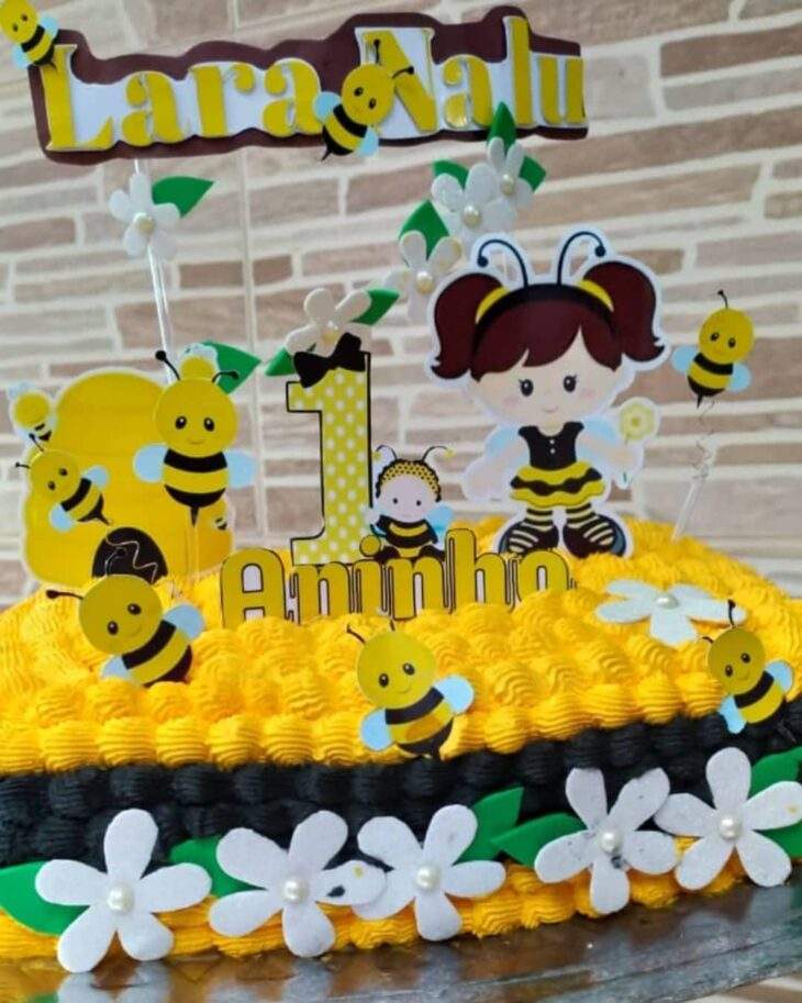 50 ideias de bolo da abelhinha que são ...
