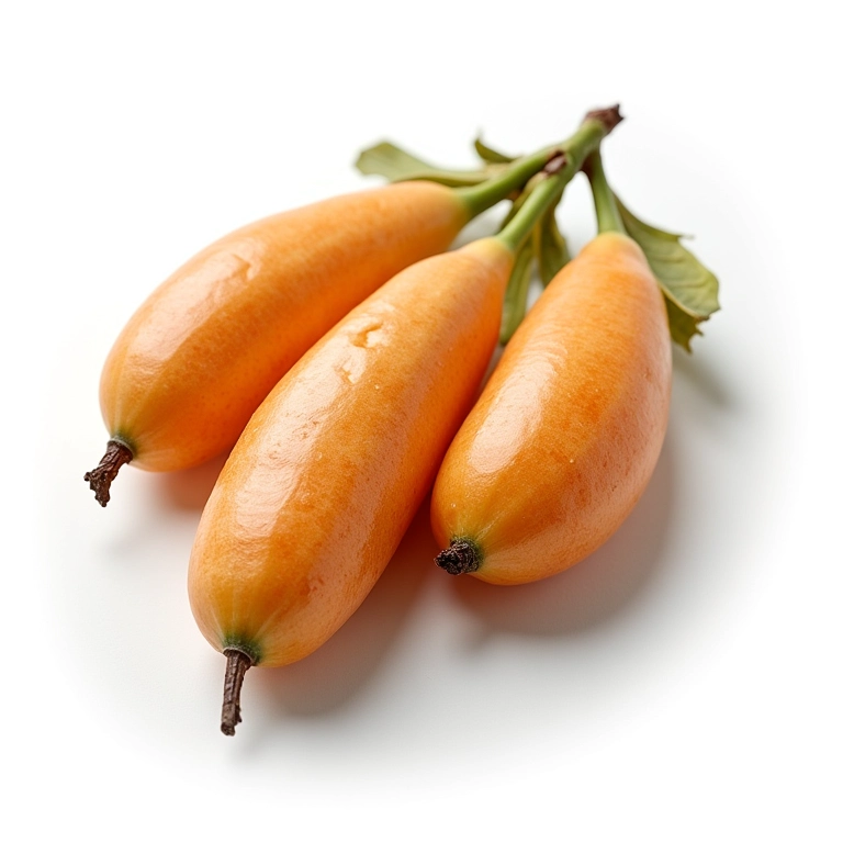 Cascas de jabuticaba isoladas em fundo branco.