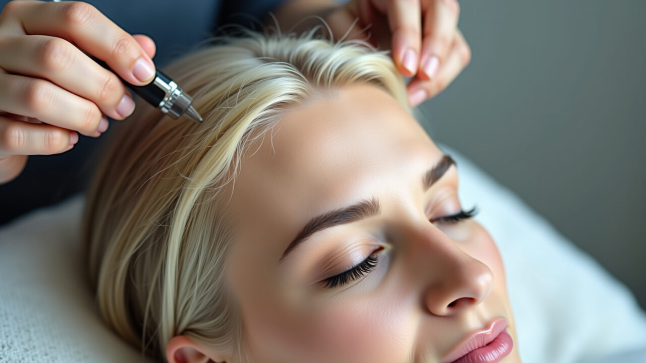 Reconstrução capilar caseira para cabelo elástico pós-descoloração.