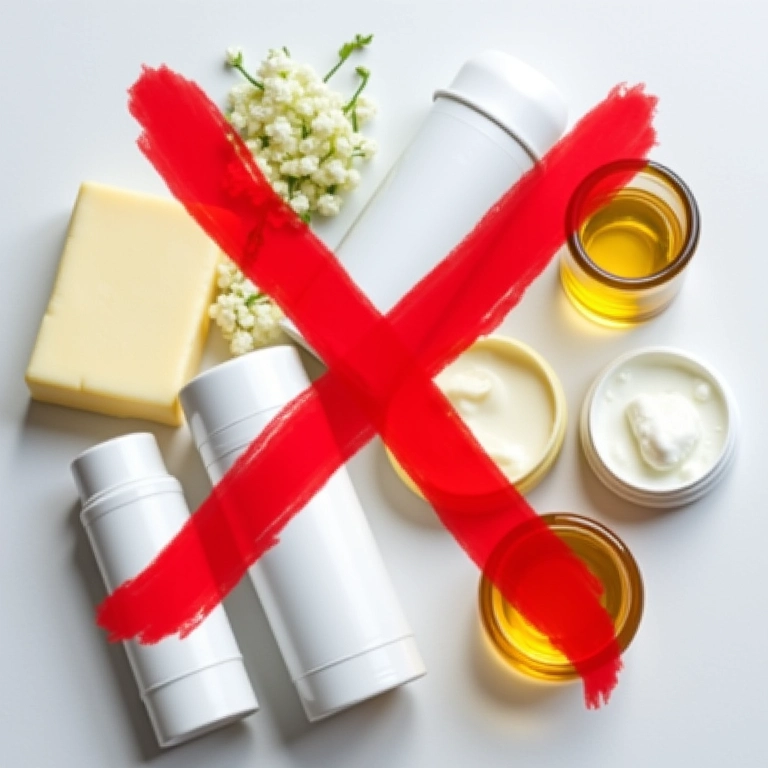 Comparativo: desodorantes convencionais x ingredientes naturais.