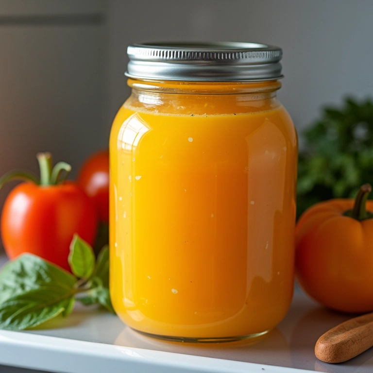 Conservando requeijão caseiro.