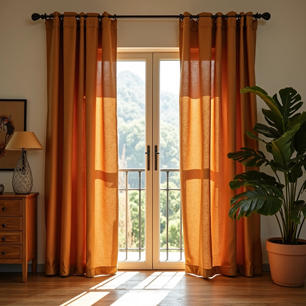 Cortina de rolha de vinho em ambiente criativo.