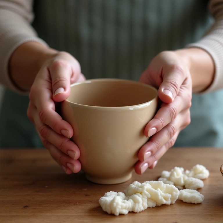 Cuidados com a cerâmica artesanal.
