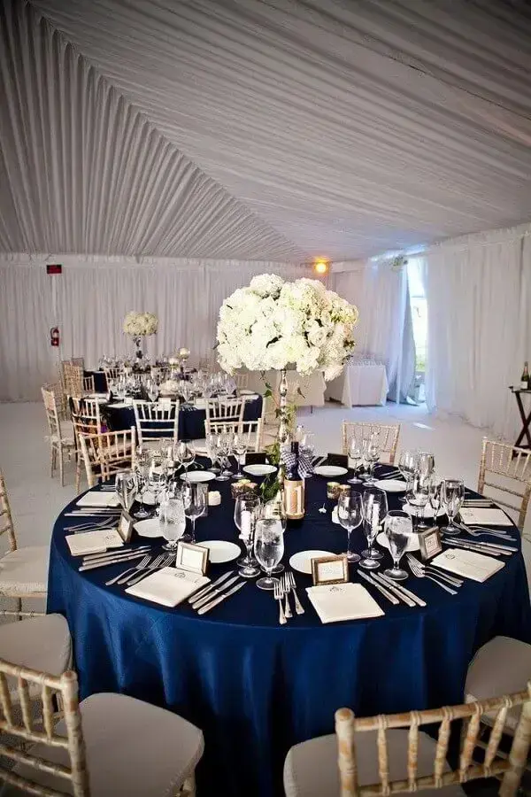 Decoração de Casamento Azul: +62 Dicas ...