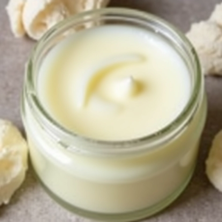 Desodorante natural com óleo de coco.