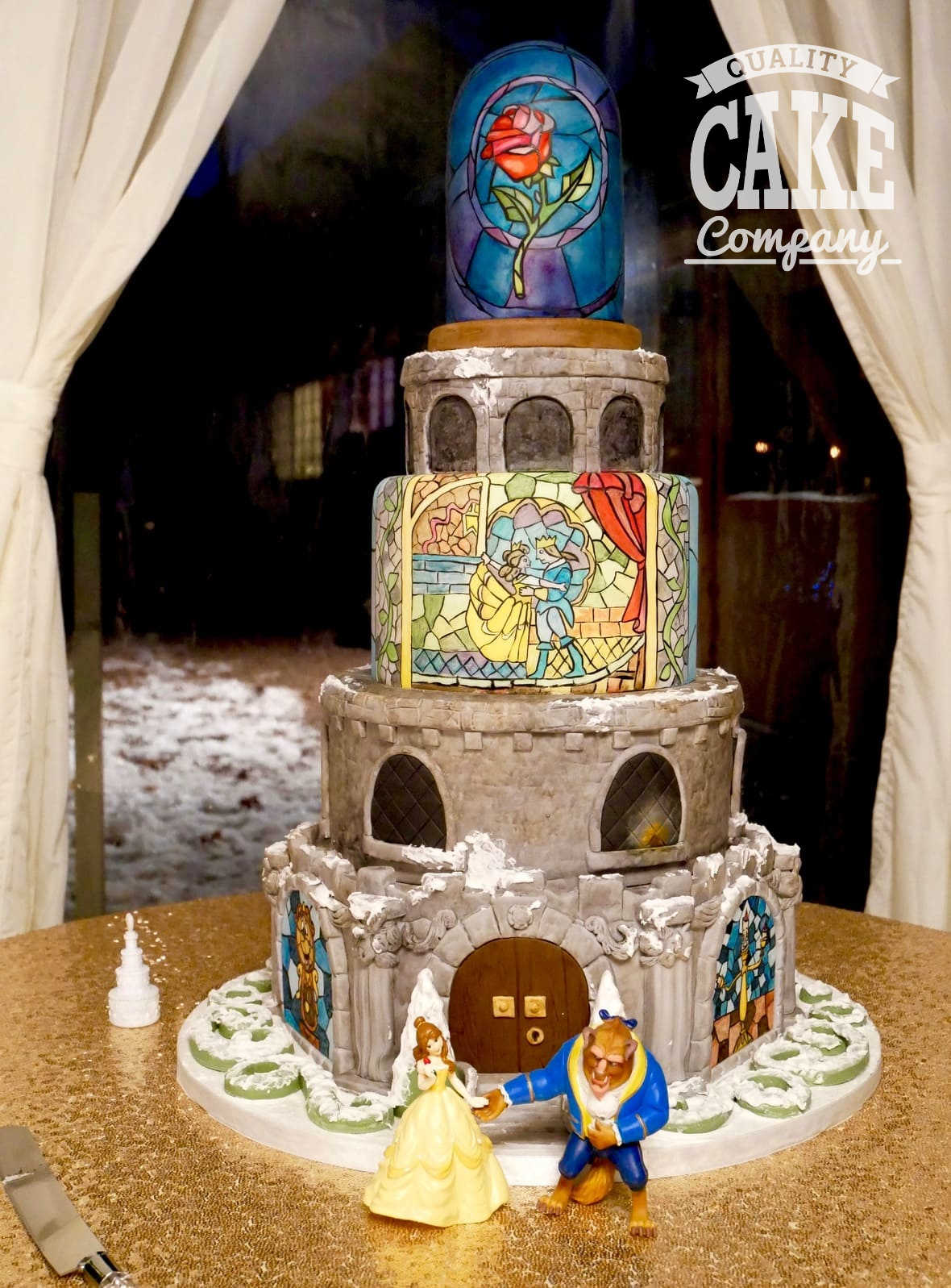 Beauty and the Beast Theme Cakes ...