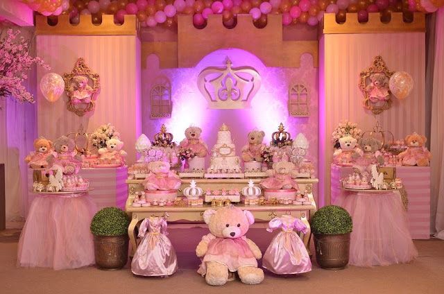 81 ideias de Decoraçao festa ursa rosa ...