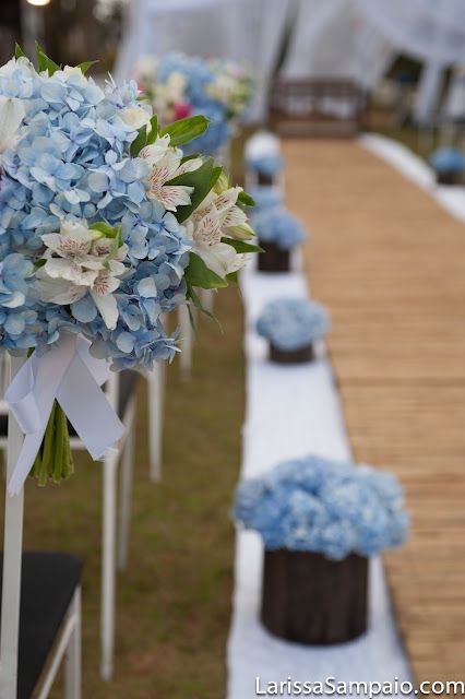 azul marinho e hortênsia} {caixa de doces}