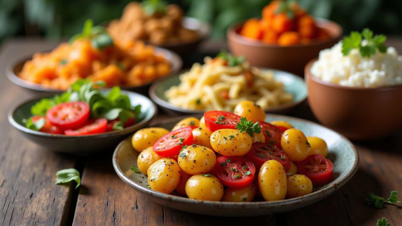 Deliciosas e criativas receitas com batatinhas.
