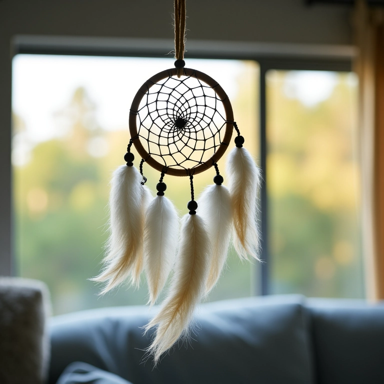 Filtro dos sonhos em diferentes locais da casa.