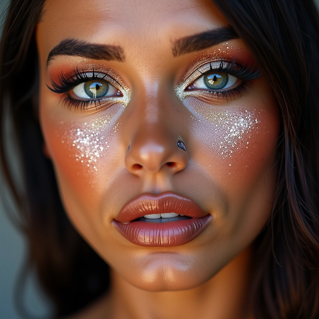 Glitter e Brilho: A dose extra de glamour para seus looks em 2026.