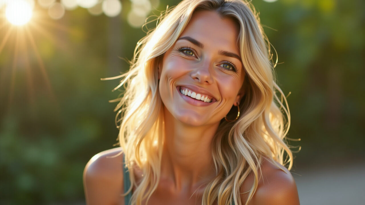 Graviola tea with antioxidants, vibrant skin, natural light, anti-aging concept, lifestyle Chá de graviola com antioxidantes para combater o envelhecimento.