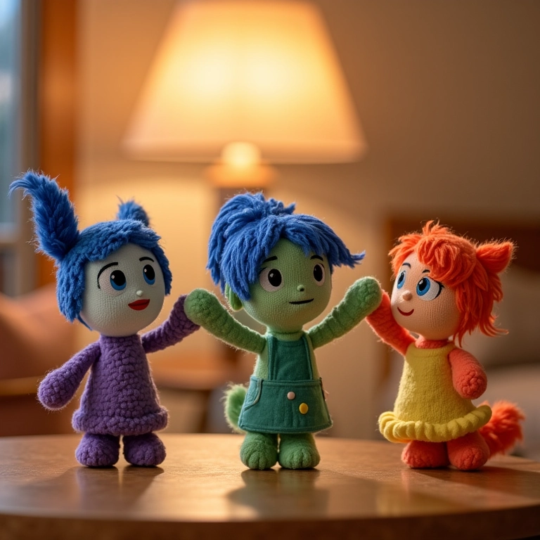 Guirlanda de Amigurumis Divertidamente: alegria para decorar.
