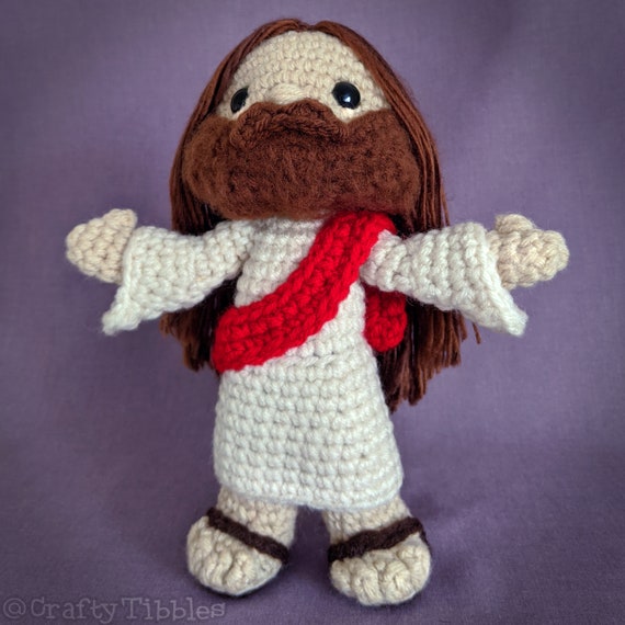 Jesus Crochet Amigurumi Pattern - Etsy