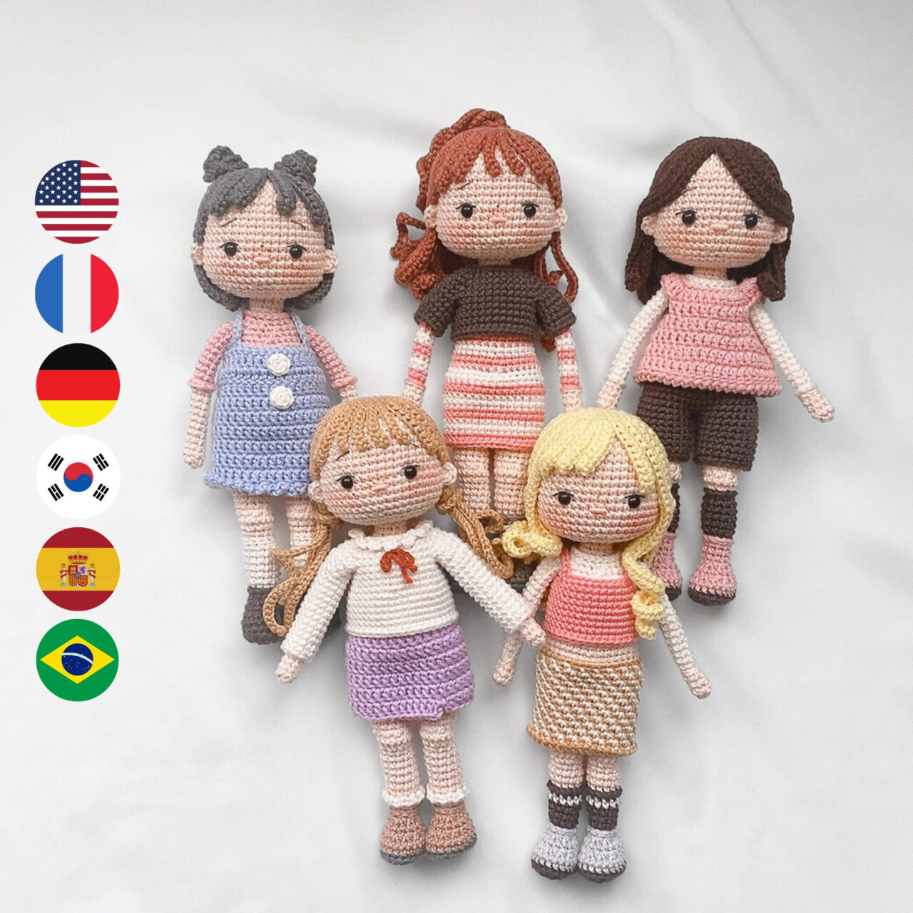 Boneca Amigurumi - Etsy