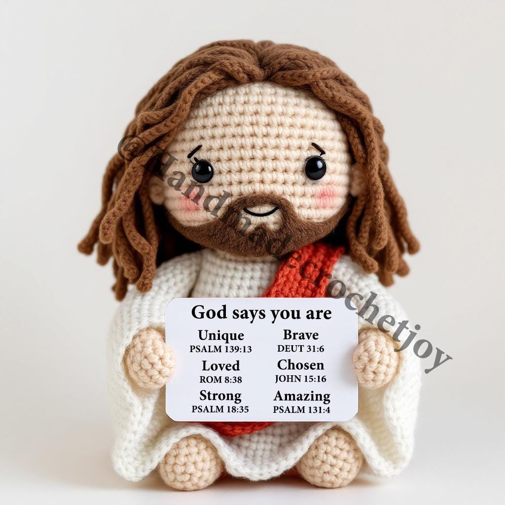 Handmade Crochet Jesus Doll ...