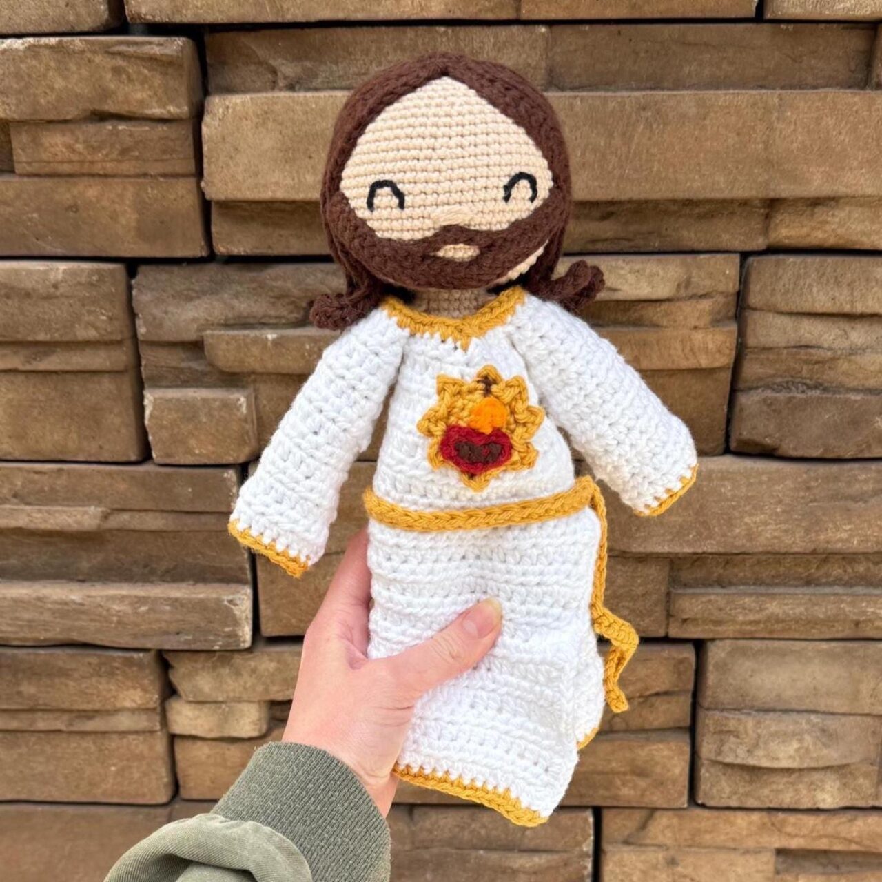 Crochet Jesus Doll Pattern: Amigurumi ...