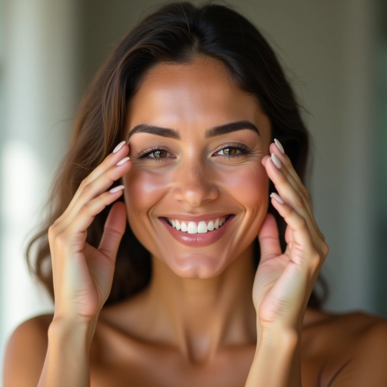 Iluminando a área dos olhos com produtos específicos.
