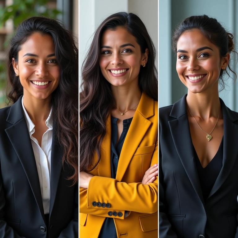 Looks inspiradores para entrevistas em diferentes áreas de atuação: criativa, corporativa e tecnologia.