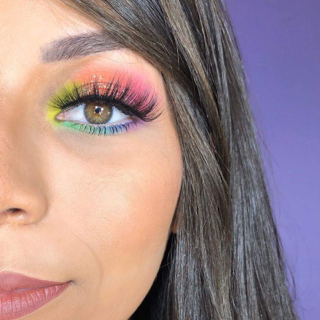 Maquiagem neon: 35 fotos para se ...