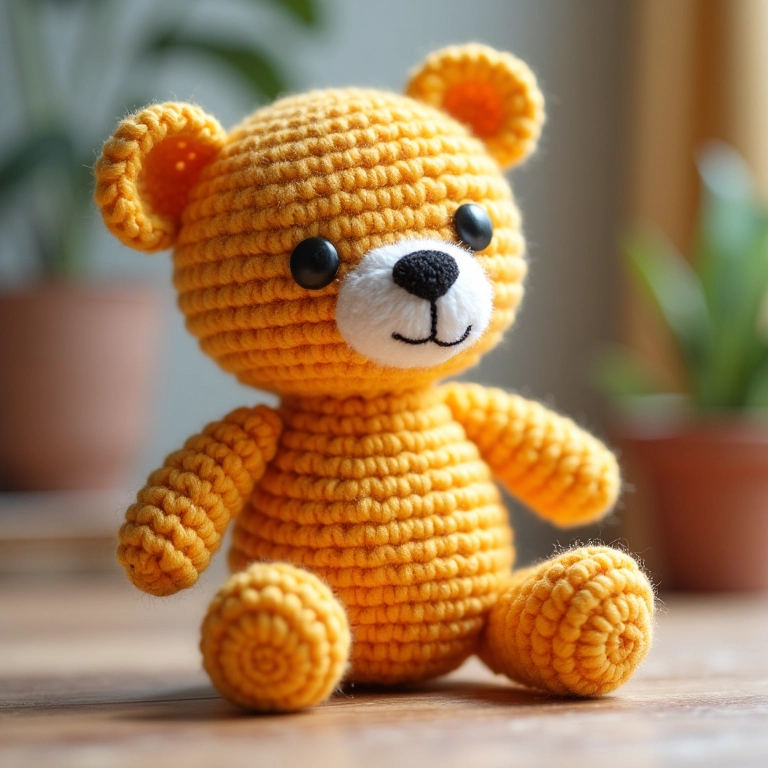 Modelando urso de amigurumi com aumentos e diminuições.