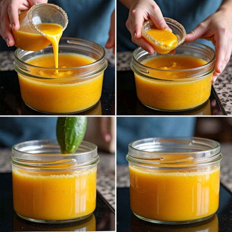 Modo de preparo do requeijão caseiro.