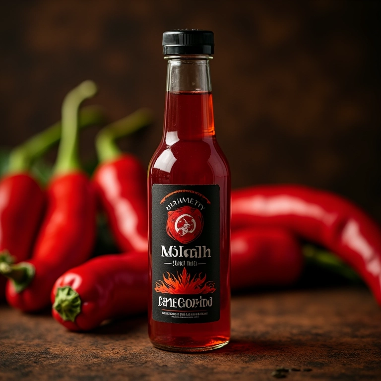 Molho de Pimenta Apimentada: para os amantes de sabores intensos.