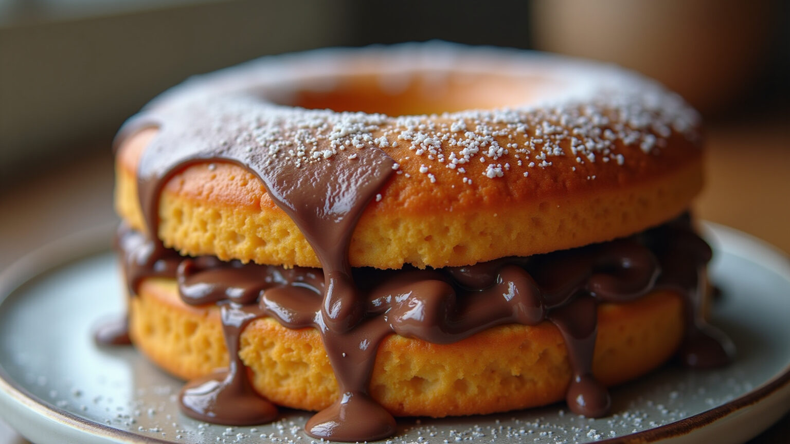 Recheio de Ninho com Nutella, combinação perfeita.