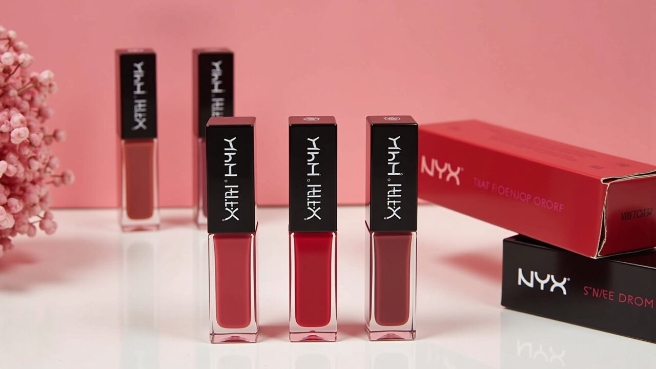 Nyx Soft Matte Lip Cream Monte Carlo compared to other red matte lipsticks, studio lighting, 8k, Comparativo: Nyx Monte Carlo versus outros batons vermelhos matte.