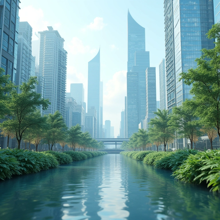 O futuro da reciclagem: cidades sustentáveis e inovadoras.