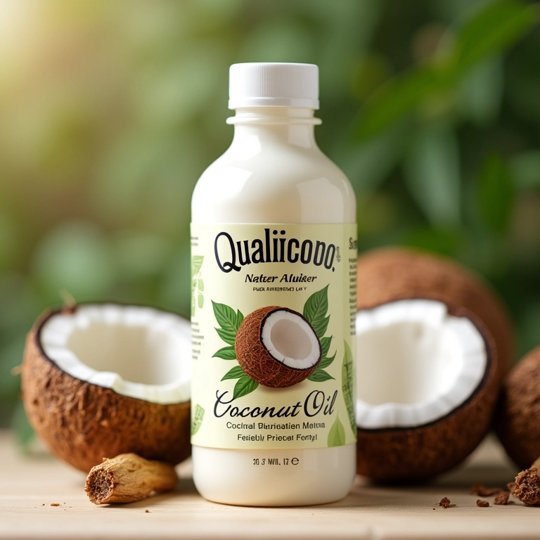Óleo de coco extra virgem Qualicoco.