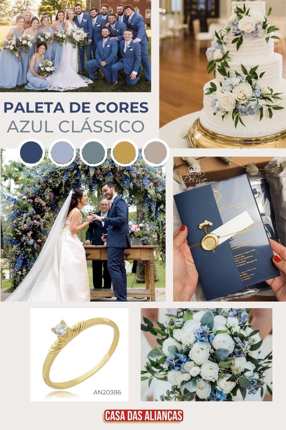 Paletas de cores para casamento: +15 ...