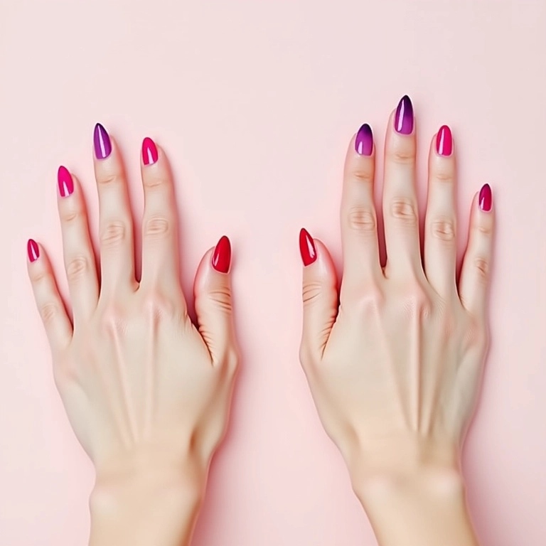 Passo a passo para unhas degradê perfeitas.